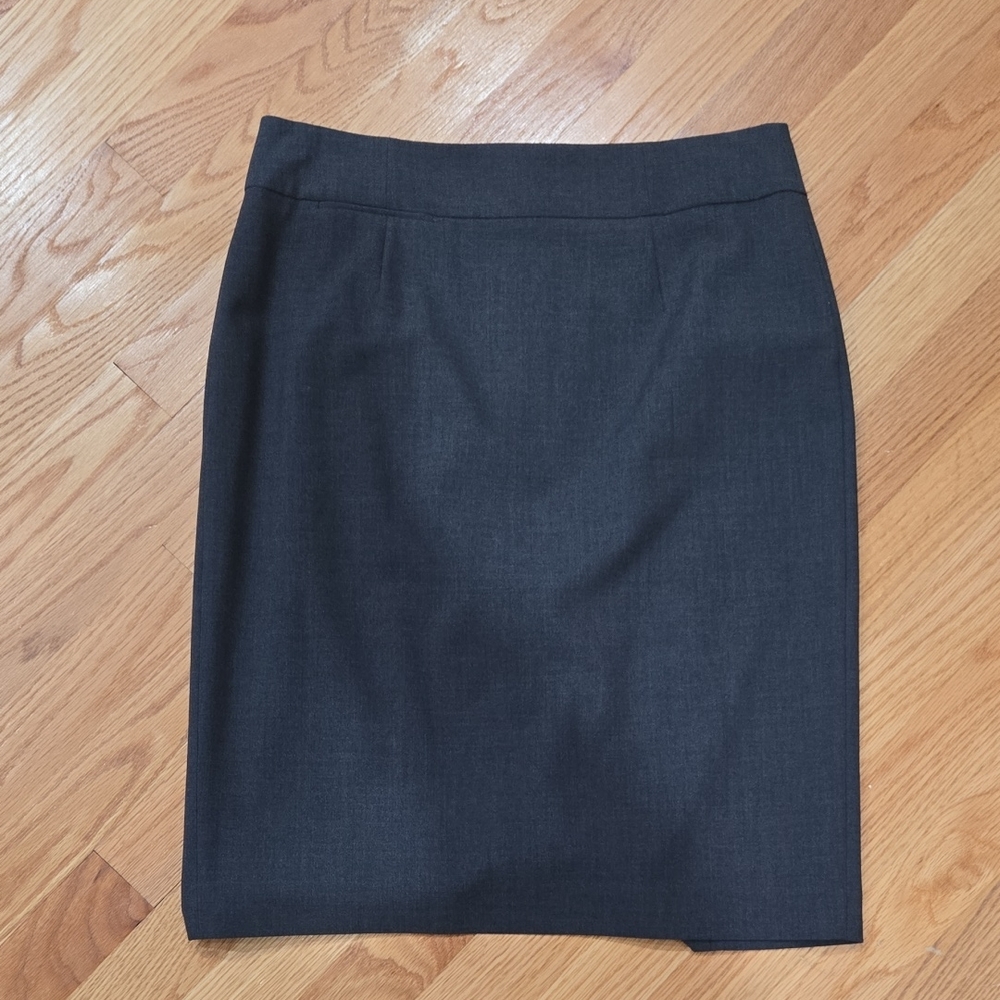 Gray Calvin Klein Pencil Skirt